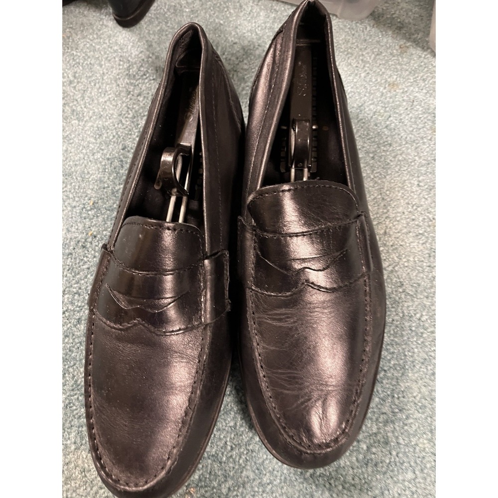 Rockport Loafer Black Men 11 Leather